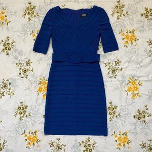 Adrianna Papell Size 2P V-Neck Dress